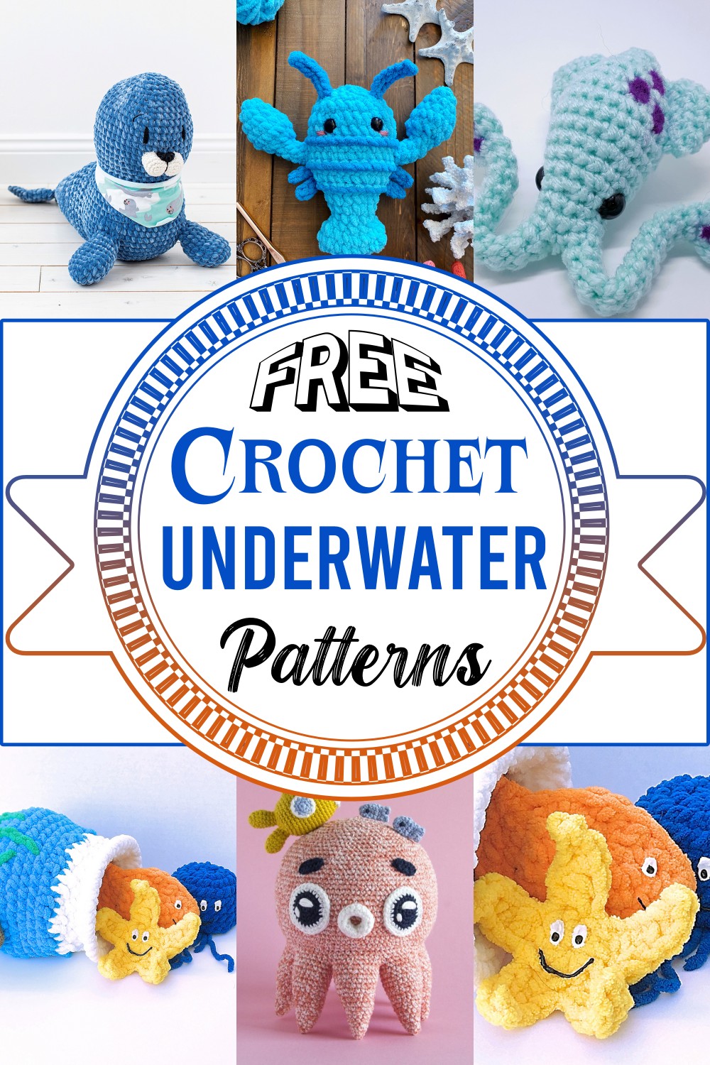 Crochet Underwater Amigurumi Patterns