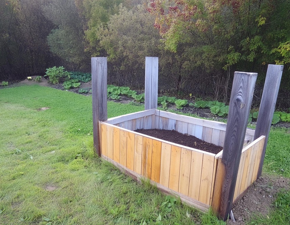 Raised Bed Pallet Planter