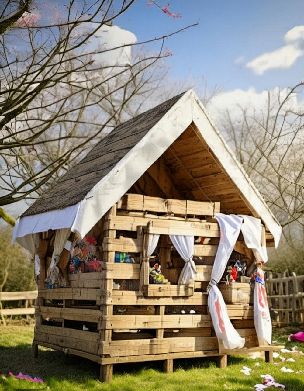 the Pallet Playhouse of Your Kiddo's Dreams