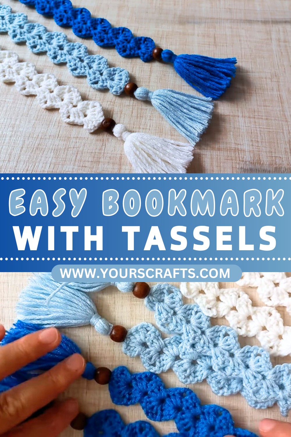 Crochet Bookmarks With Tassels