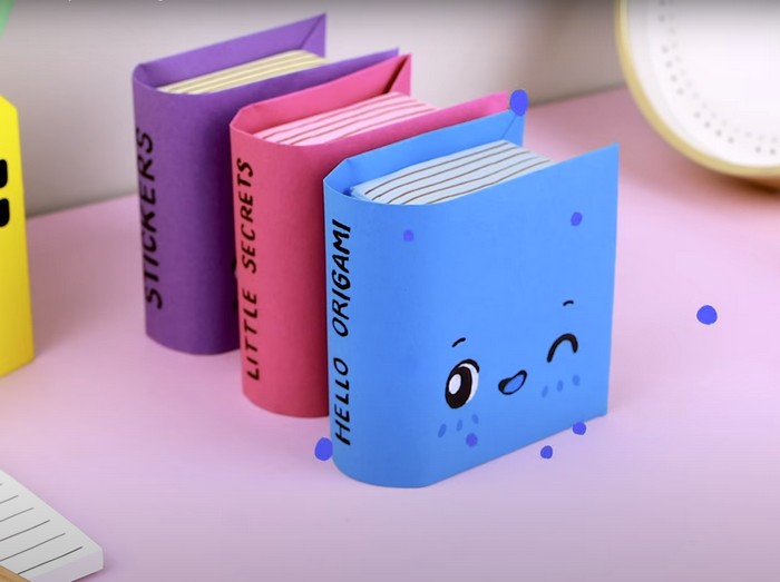 DIY Origami Paper Book Box