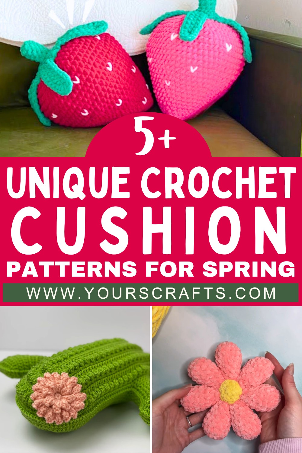 CROCHET UNIQUE PILLOW PATTERNS 