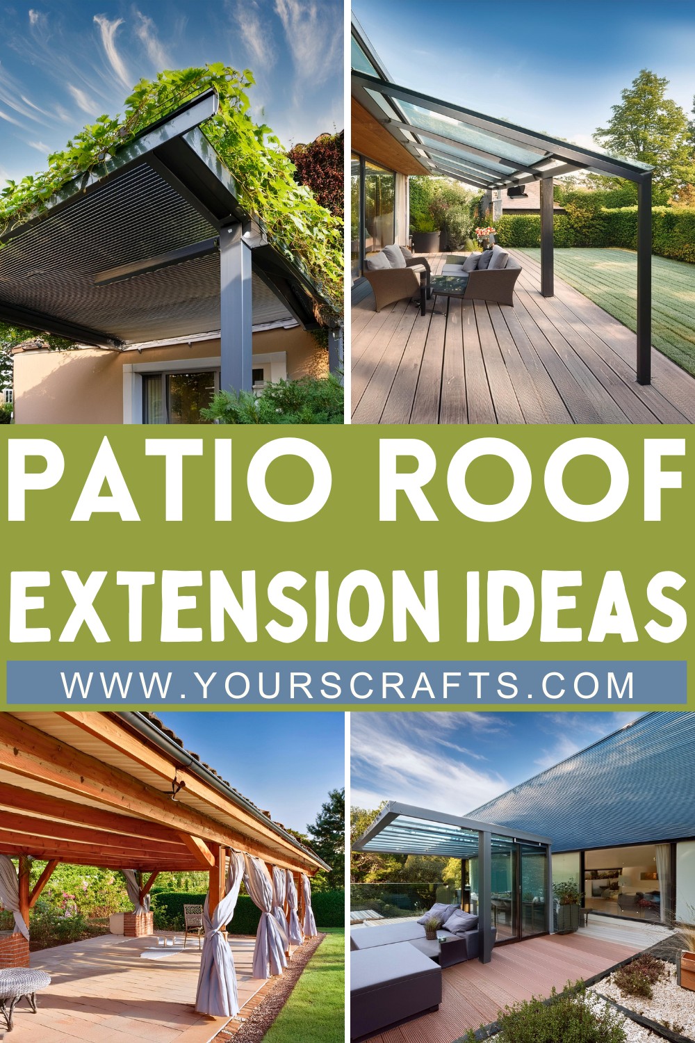 Patio Roof Extension Ideas