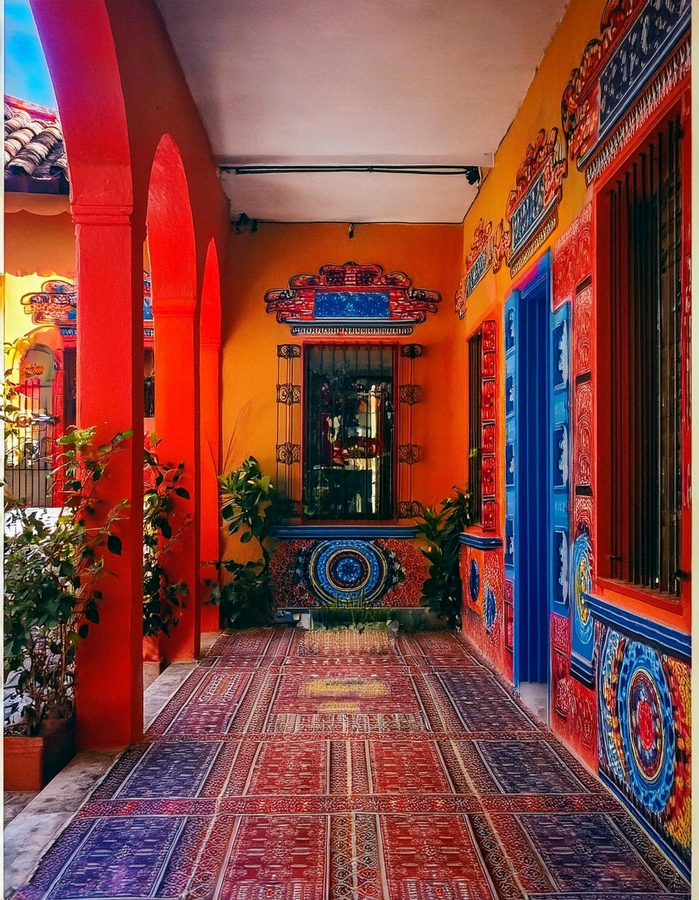 Brightly Colored Walls