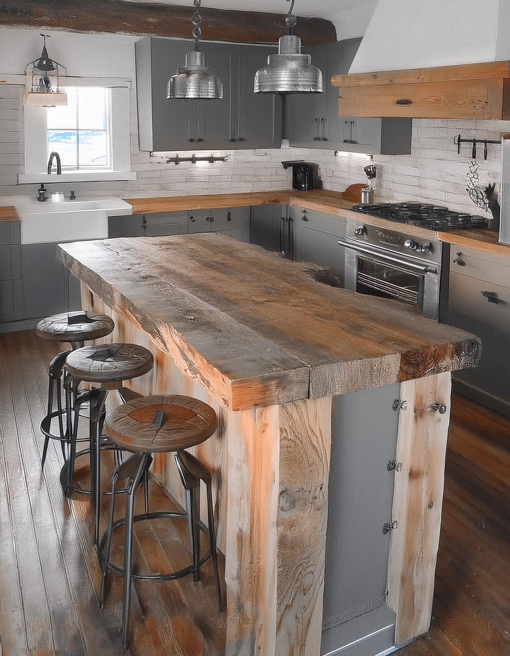 Rustic & Farmhouse Islands