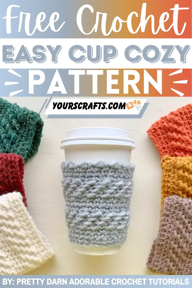 Free Crochet Cup Cozy Patterns